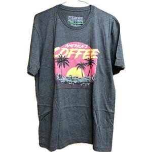 Black Rifle Coffee Company Sunset Jet Tshirt AMERICA'S COFFEE Men’s MEDIUM